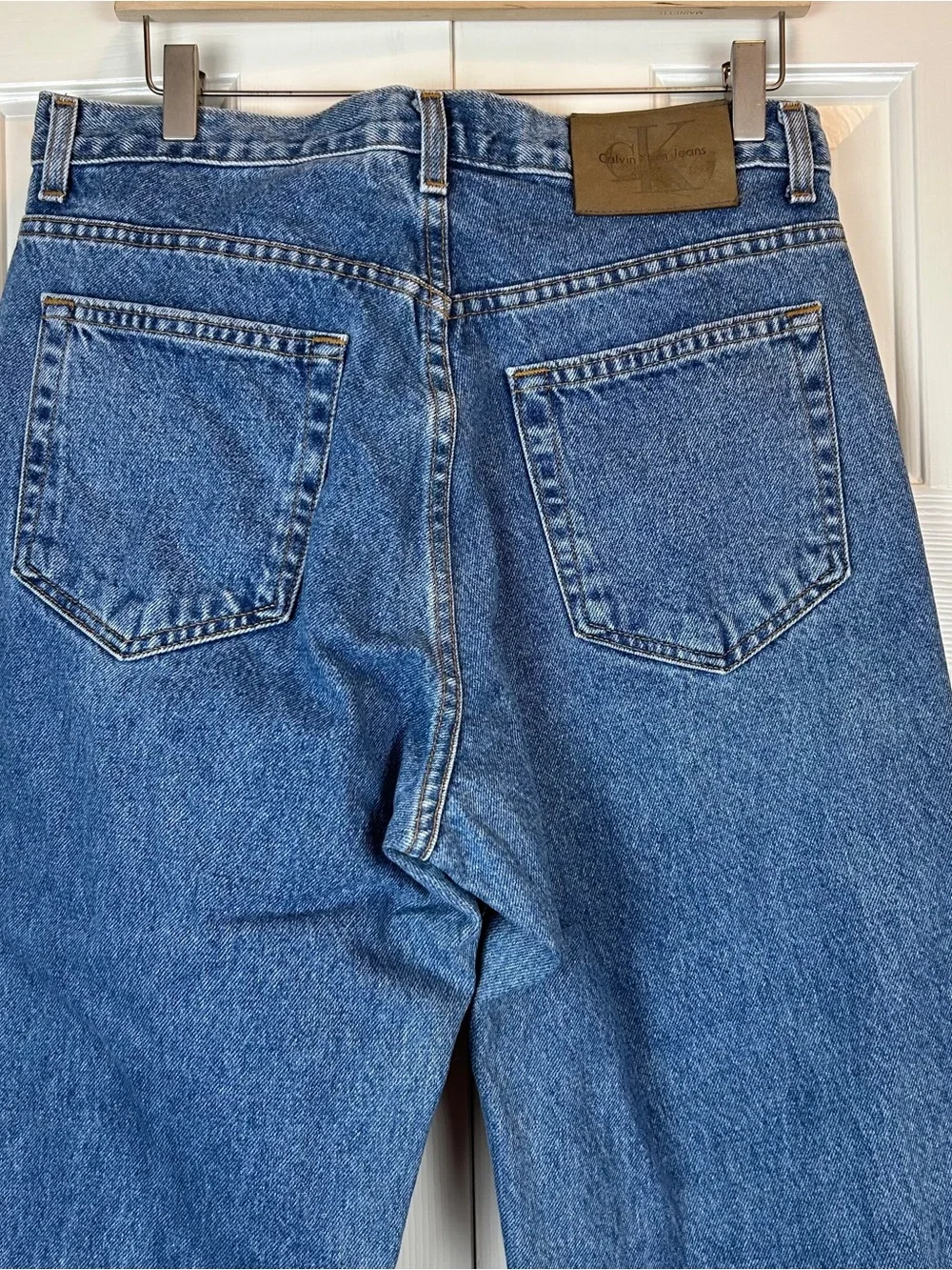 Vintage 90s Calvin Klein Stonewash Straight Leg Jeans